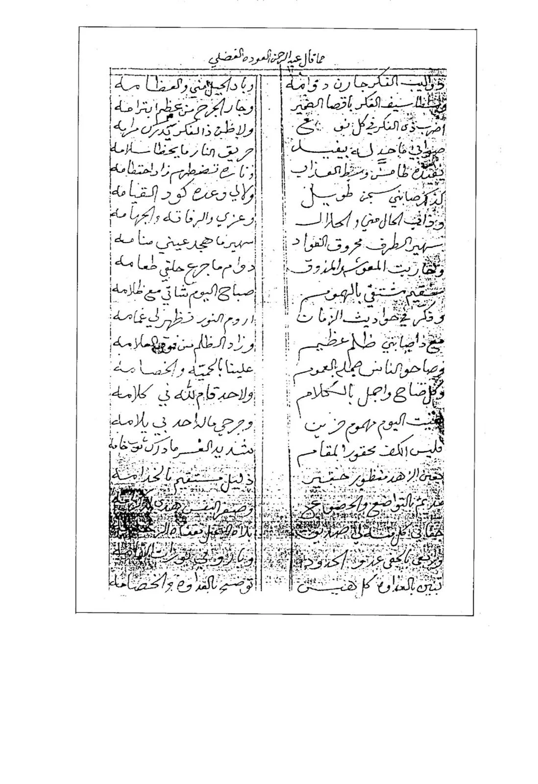 المخطوطة الثامنة